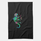 イグアナロボット キッチンタオル (縦)