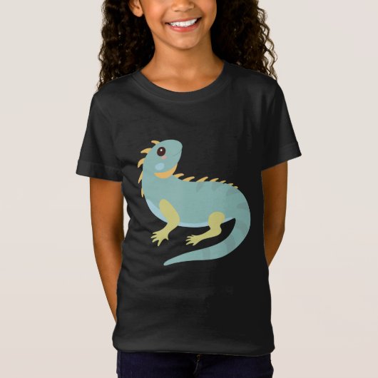 イグアナ動物 – イグアナギフト Tシャツ (正面)