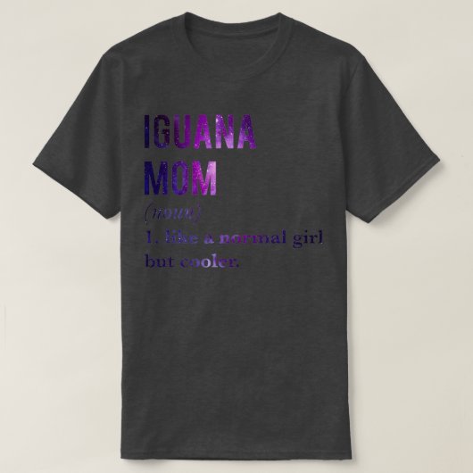 イグアナ母3 Tシャツ (デザイン正面)