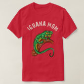 イグアナ母 Tシャツ (デザイン正面)