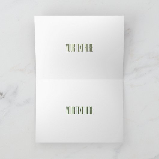 イグアナ漫画イラストレーション カード (内部)