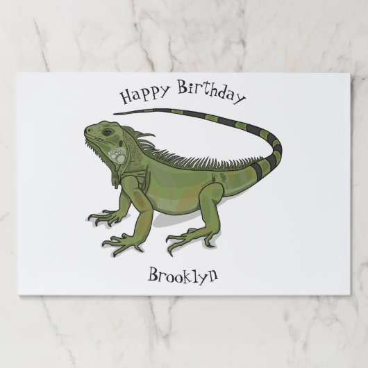 イグアナ漫画イラストレーション ペーパーパッド (正面)