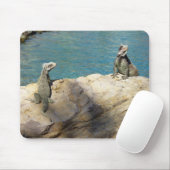 イグアナ熱帯野生動物写真ペア マウスパッド (マウス)