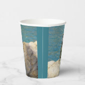 イグアナ熱帯野生動物写真ペア 紙コップ (右)