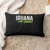 イグアナ狩猟草食性トカゲ鋭い眼精種 ランバークッション (ブランケット)