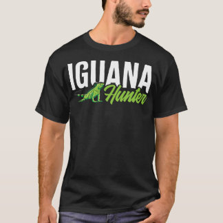 イグアナ狩猟草食性トカゲ鋭い眼精種 Tシャツ