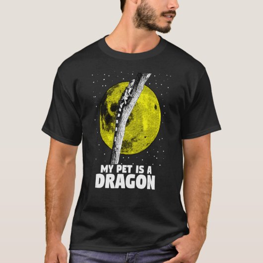 イグアナ緑ひげ竜爬虫類リザード2 Tシャツ (正面)