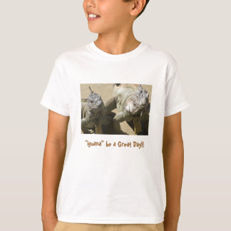 "イグアナ"はすばらしい日です!! Tシャツ