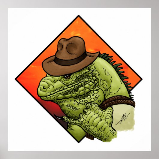 イグアナ・ジョーンズ ポスター (正面)