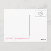 イグアナ ポストカード (裏面)