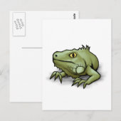 イグアナ ポストカード (正面/裏面)