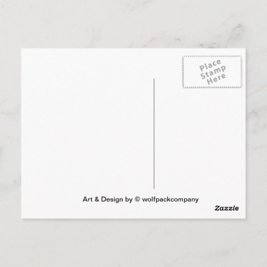 イグアナ ポストカード (裏面)