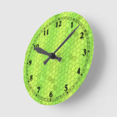 イグアナ ラウンド壁時計 (傾斜)