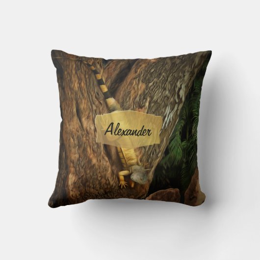 イグアナBucerias 1069 クッション (裏面)