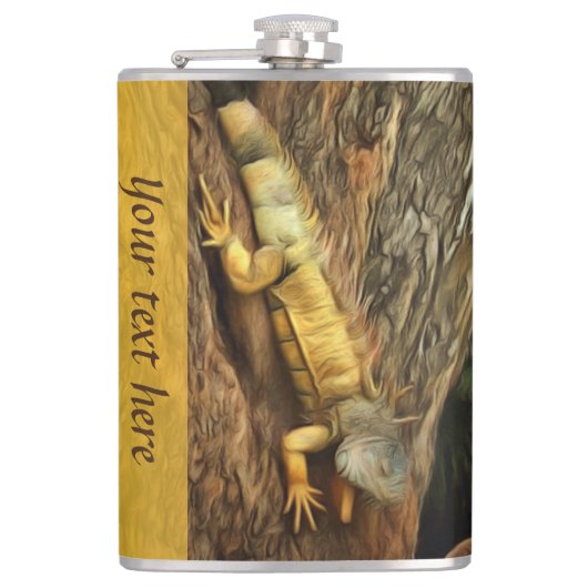 イグアナBucerias 1069 フラスク (正面)