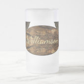 イグアナBucerias 1069 フロストグラスビールジョッキ (中央)