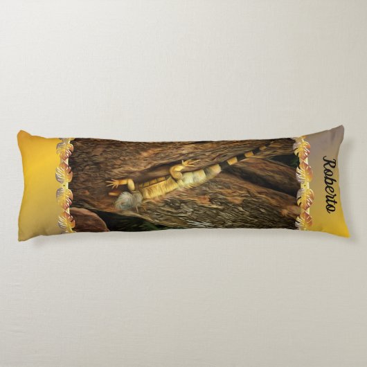 イグアナBucerias 1069 ボディピロー (裏面)