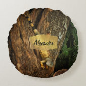 イグアナBucerias 1069 ラウンドクッション (正面)