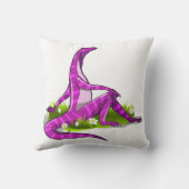 イグアノドンが自然美しい。 クッション (裏面)