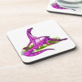 イグアノドンが自然美しい。 コースター (左側)