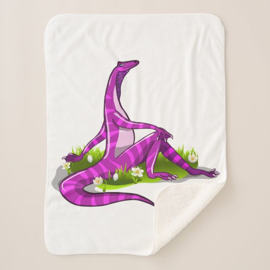 イグアノドンが自然美しい。 シェルパブランケット (正面)