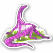 イグアノドンが自然美しい。 シール (正面)