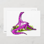 イグアノドンが自然美しい。 ポストカード (正面/裏面)