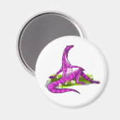 イグアノドンが自然美しい。 マグネット (正面/裏面)