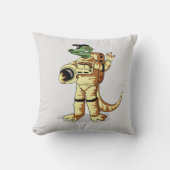 イグアノドンは宇宙服を着た。 クッション (正面)