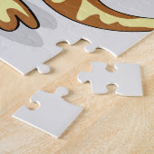 イグアノドンは宇宙服を着た。 ジグソーパズル (側面)