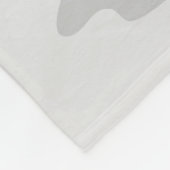 イグアノドンは宇宙服を着た。 フリースブランケット (角)