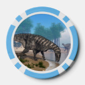 イグアノドン恐竜 ポーカーチップ (裏面)