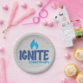 イグナイト学生省紙プレート ペーパープレート (パーティー)