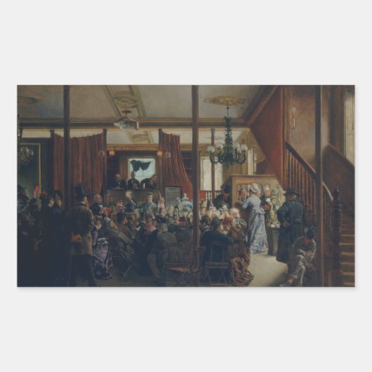 イグナシオ・デ・レオン・イ・エスコウラ – オークション・セール 長方形シール (正面)