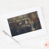 イグナシオ・デ・レオン・イ・エスコウラ – オークション・セール 長方形シール (封筒)