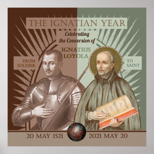 イグネイシャス・ロヨラ：兵士から聖へ(SAE 004) ポスター (正面)