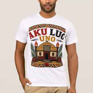 イグボの格言Tシャツ - 帰ってくる富 "Aku luo uno"(アークルオウノ) Tシャツ