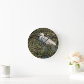 イグリッド ラウンド壁時計 (ホーム)