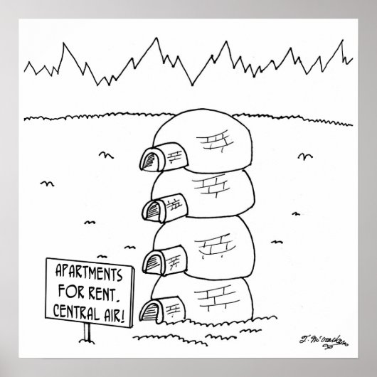 イグルーの中心大気 ポスター (正面)