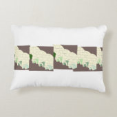 イグルーをテーマにした アクセントクッション (裏面)