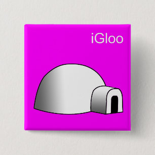 イグルーボタンのiPod Pin 缶バッジ
