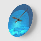 イグルールームアットホテルデグレスケベックカナダ ラウンド壁時計 (傾斜)