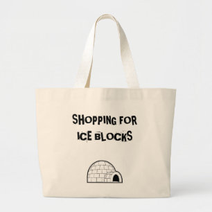 イグルー1の買物をするFORICEのブロック ラージトートバッグ