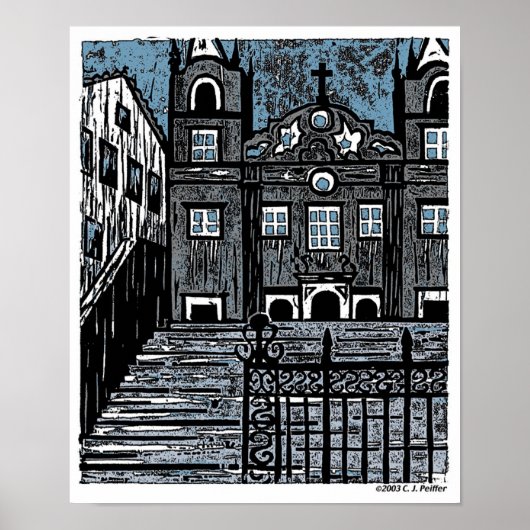 「イグレジャノッソセンホールドパッソ」 ポスター (正面)