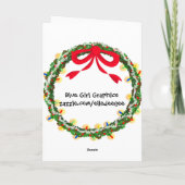 イグロクリスマス シーズンカード (裏面)