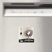 イケアインテリア猫マグネット マグネット (インサイチュ (食洗機))