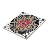 イケアラグ砂四角タイル タイル (側面)