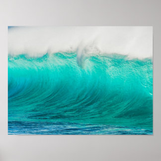 イケア波プリント ポスター