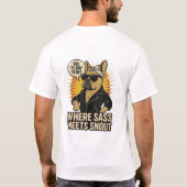 イケイケ犬 Tシャツ (裏面)