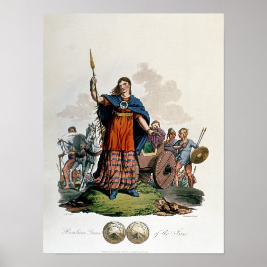 イケニの女王ボアディーシア ポスター (正面)